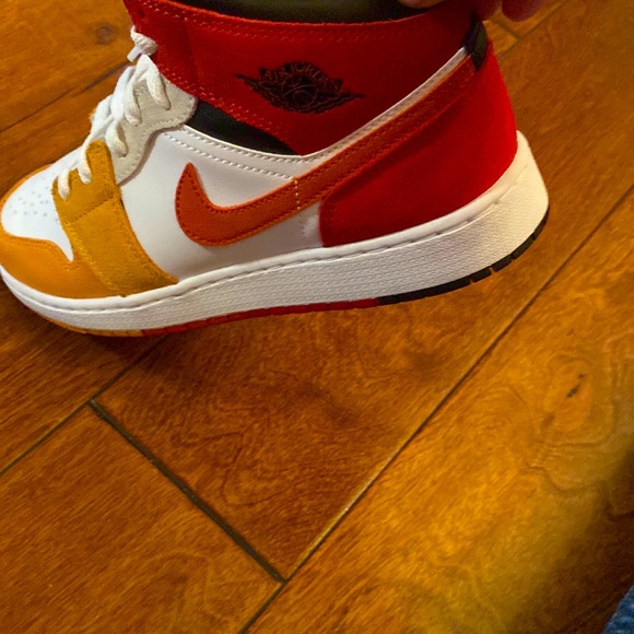 Nike air Jordan mid hi low picnic Gs - Picture 1 of 8